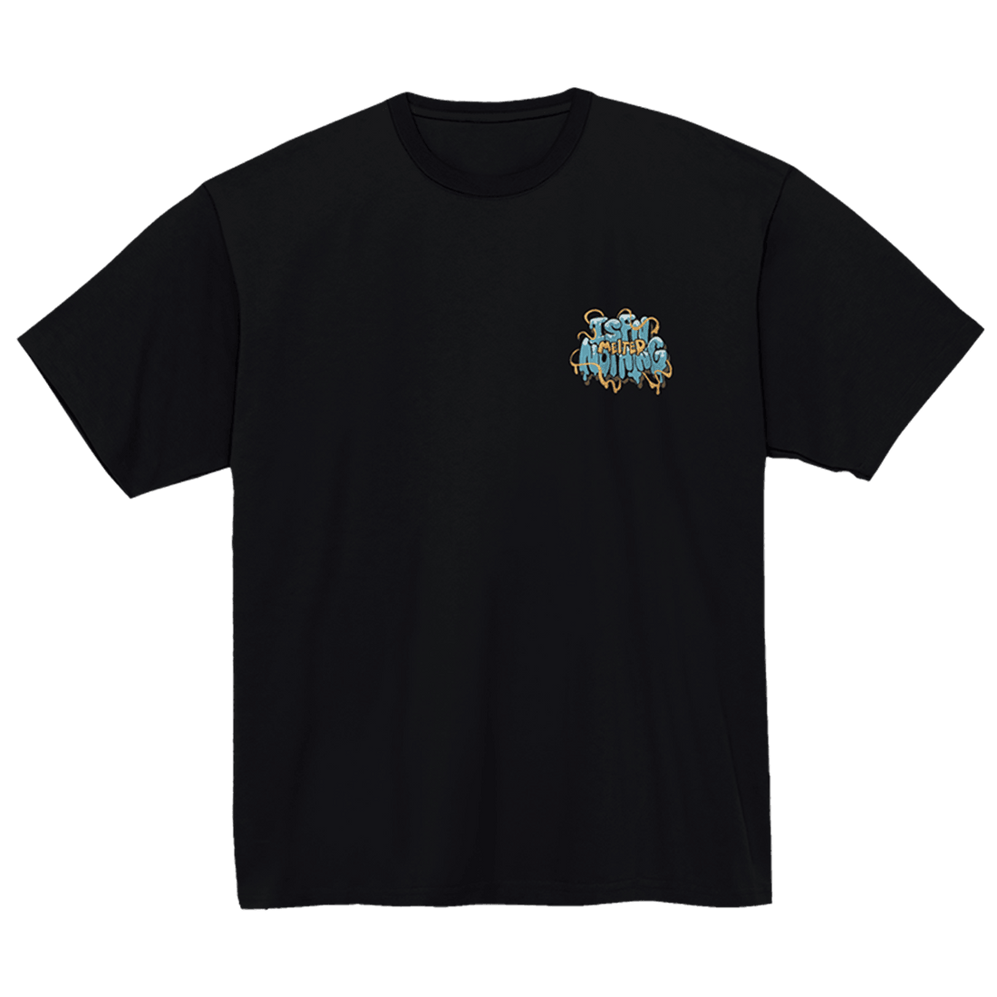 Cool sean 冰棒小N短袖上衣(黑) - ISFN