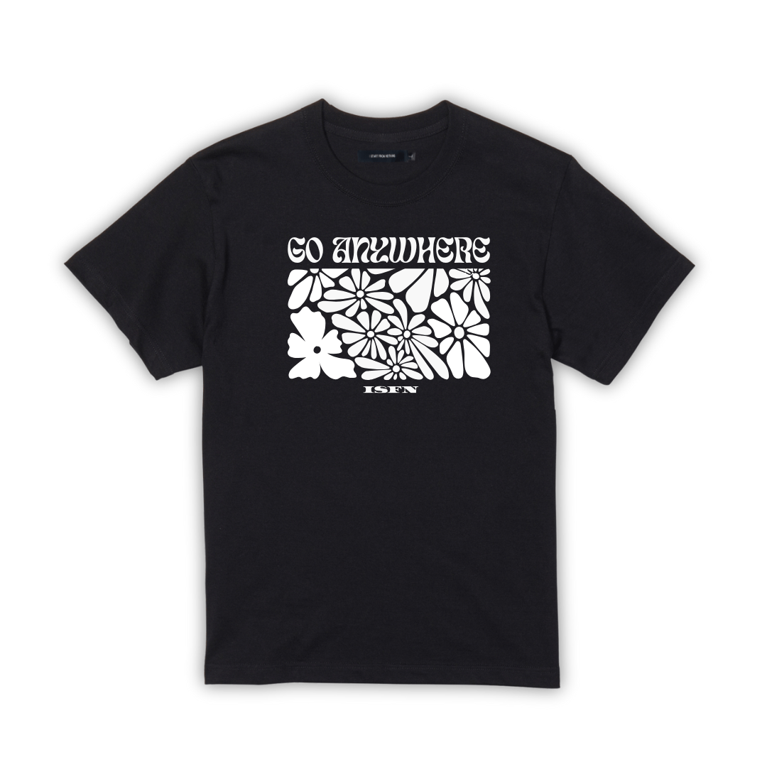 ISFN Floral Drift花樣漂流T - SHIRT - ISFN