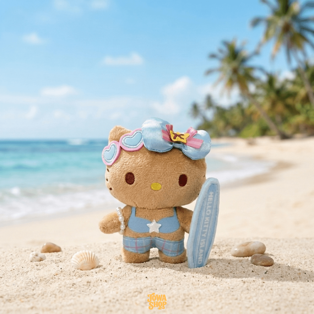 ღ 濟州島限定 - 焦糖日燒衝浪吊飾 - ISFN