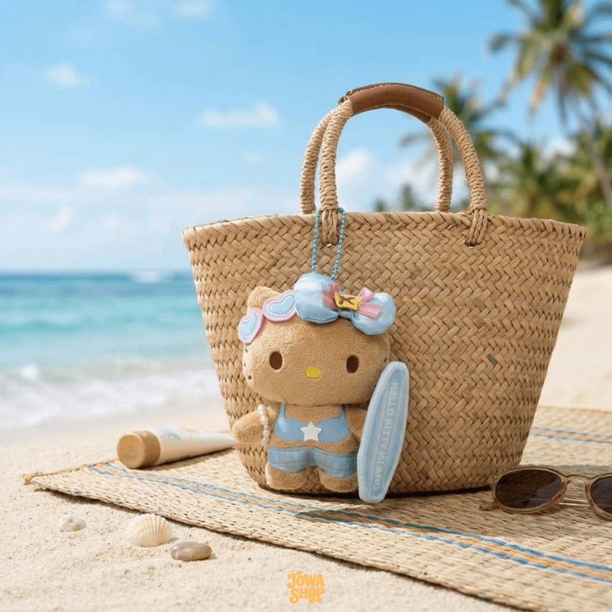 ღ 濟州島限定 - 焦糖日燒衝浪吊飾 - ISFN