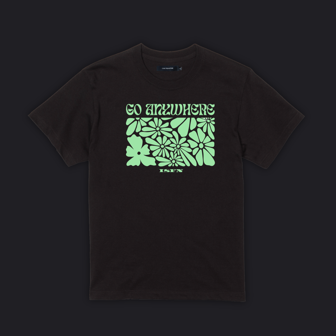 ISFN Floral Drift花樣漂流T - SHIRT - ISFN