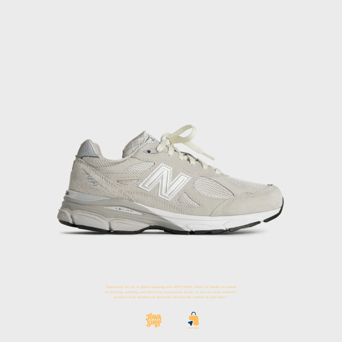 Kith x New Balance 990 V3 米灰 聯名款 U990KT3 - ISFN