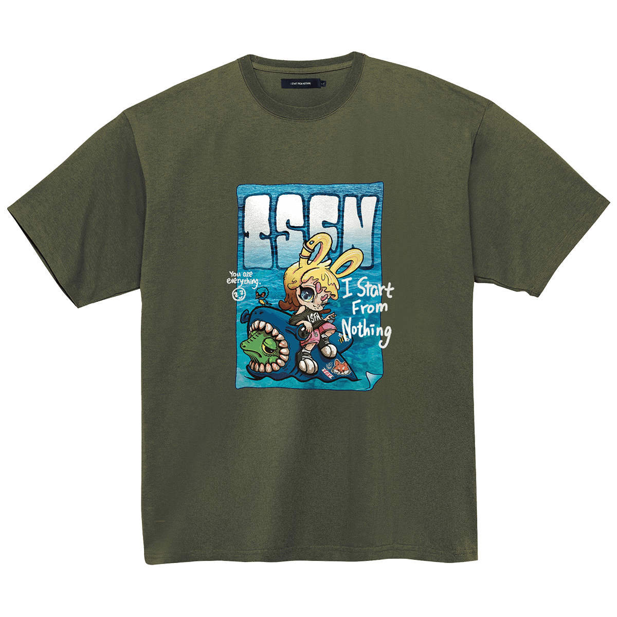 MAR2INA x ISFN sea seen 海之所見T-shirt - ISFN