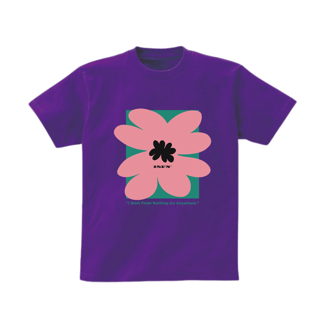 玩味塗鴉花 T-shirt ｜兒童短袖 - ISFN